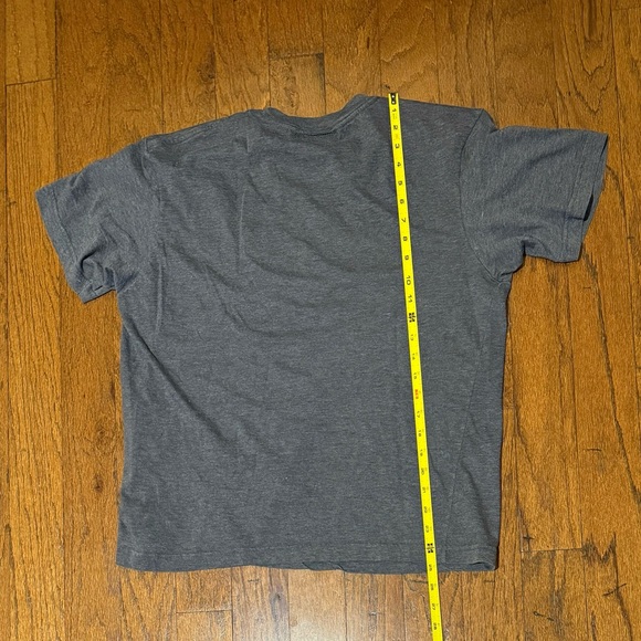 AC/DC Back In Black Aces & Eights Grey T-Shirt - Picture 5 of 6